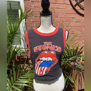 Original Vintage Rolling Stones Concert Shirt. Size XL